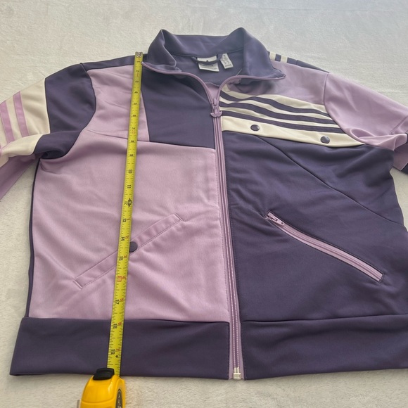 Adidas Violet Track Jacket - Picture 5 of 13